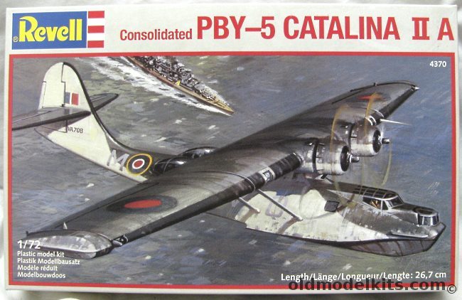 Revell 1/72 RAF Consolidated Catalina IIA - (PBY), 4370 plastic model kit